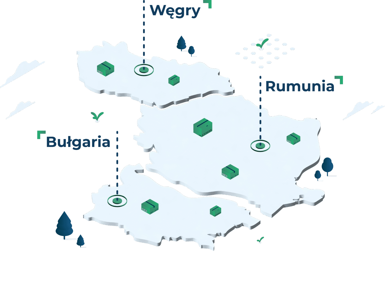 mapa zasięgu harta.agency i eMAG Marketplace