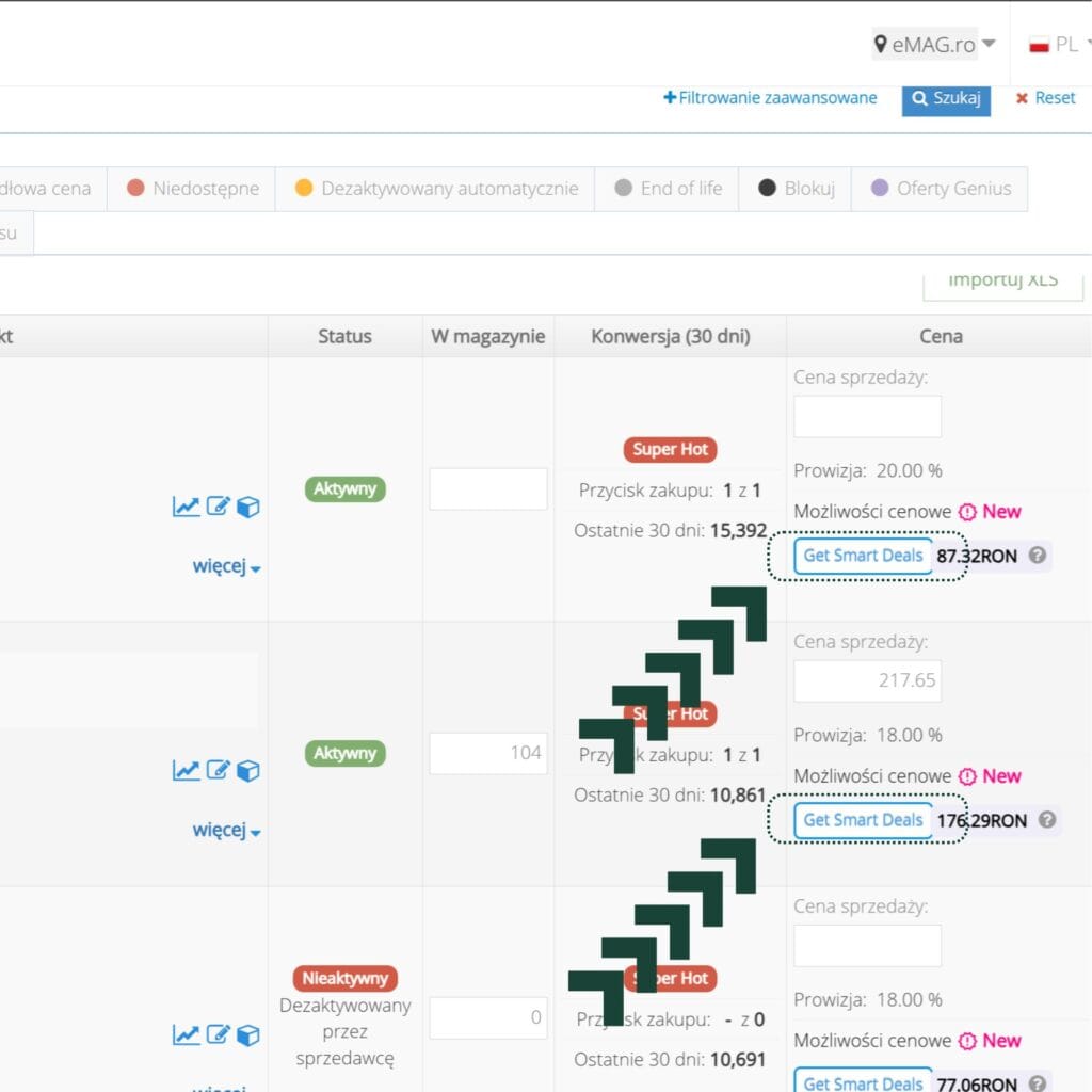 cum adaugi produse în campania Smart Deals pe eMAG Marketplace - harta.agency
