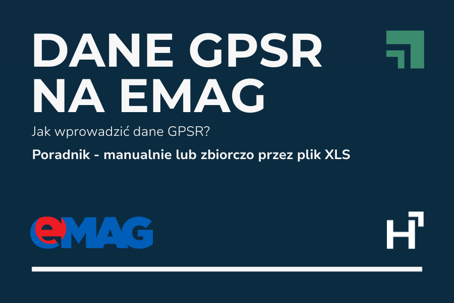 Jak wprowadzić GPSR na eMAG?
