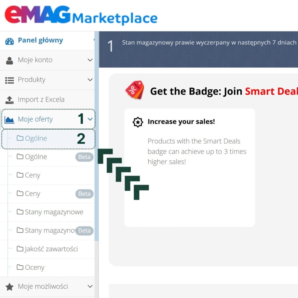 Ofertele mele în eMAG - ghid pentru editarea ofertelor de la harta.agency