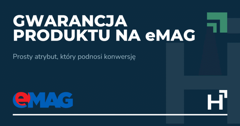 Gwarancja produktu na eMAG - HARTA.agency