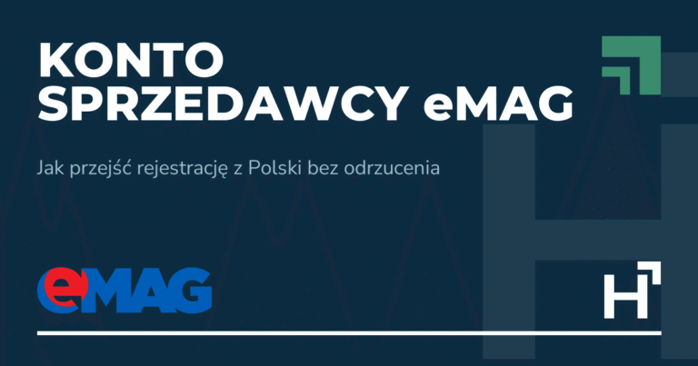 Konto sprzedawcy eMAG - HARTA.agency