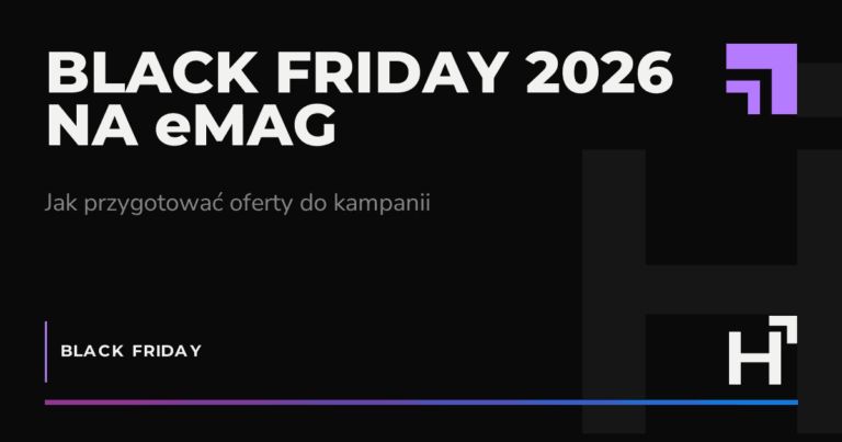 Black Friday 2026 na eMAG - HARTA.agency