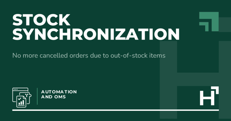 Stock synchronization - HARTA.agency